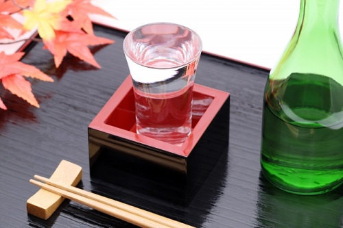 日本酒と1合瓶
